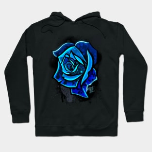 Blue Rose Hoodie